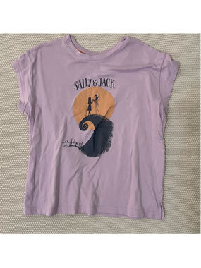 Disney Sally & Jack Purple Tee